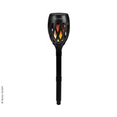 CARBEST LED Fackla med Flammeffekt och Solceller